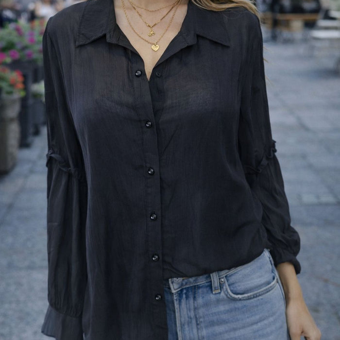 Monroe Puff Sleeve Blouse (Lu May)