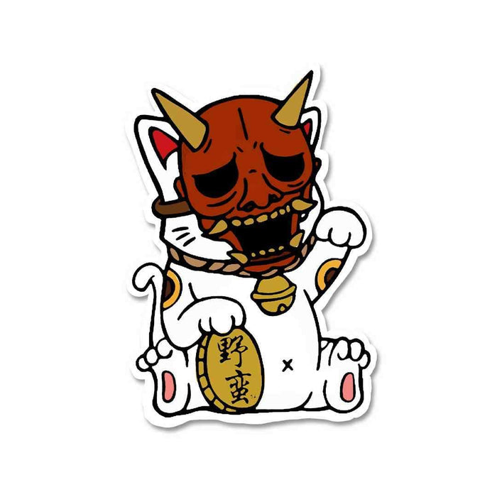 Monster Cat Sticker - Stickers | STICK IT UP