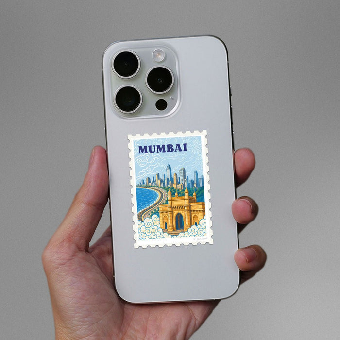 Mumbai Stamp Sticker - Stickers | STICK IT UP