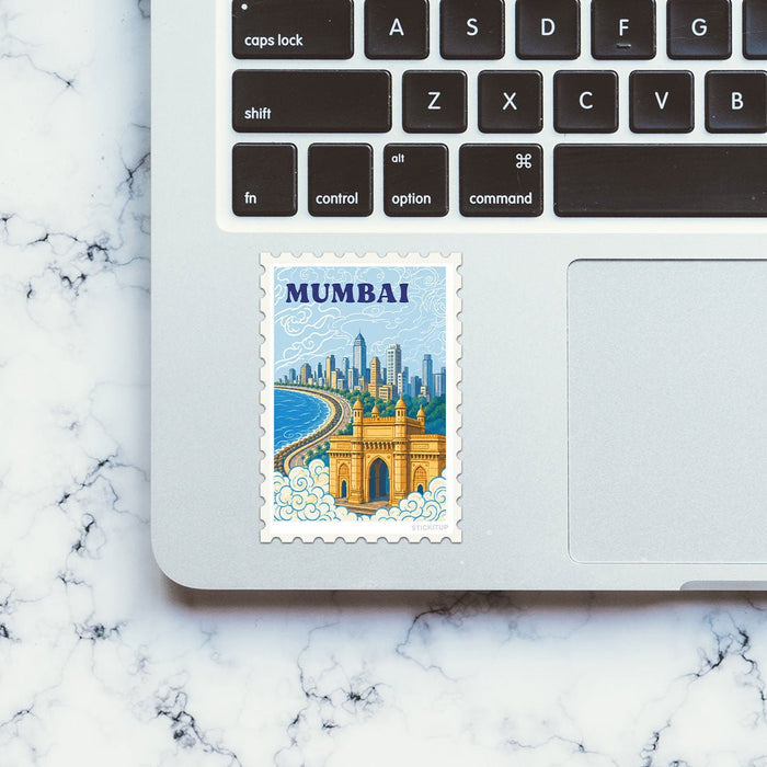 Mumbai Stamp Sticker - Stickers | STICK IT UP