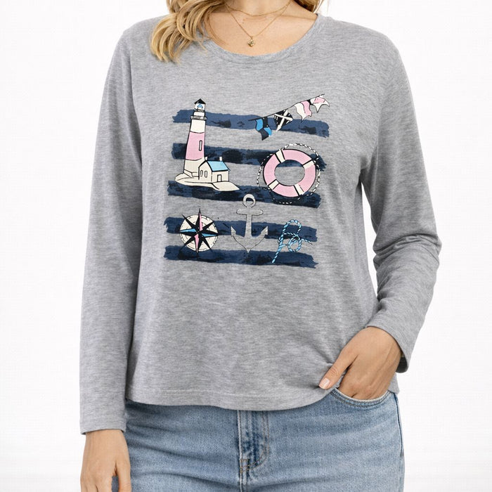 Nautical Silver Long Sleeve (Gordon Smith)