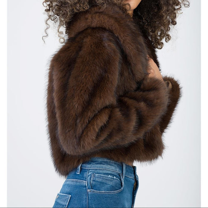 Needing Me Faux Fur Jacket (Sissy Boy)