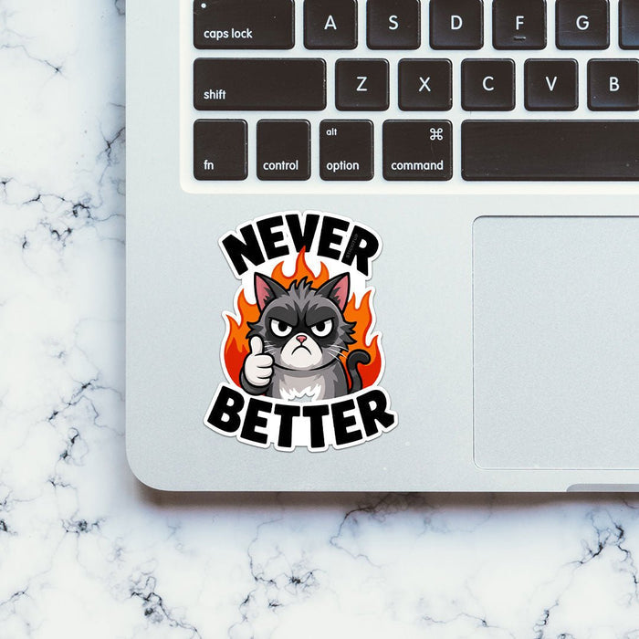 Never Better Sticker - Stickers | STICK IT UP