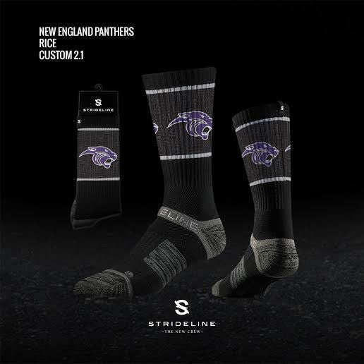 New England Panthers Socks (2 Pair)