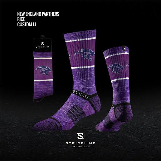 New England Panthers Socks (2 Pair)