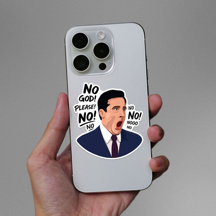 No God Please No Sticker - Stickers | STICK IT UP
