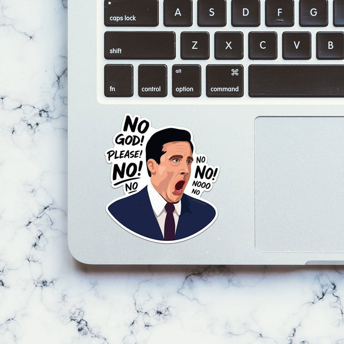 No God Please No Sticker - Stickers | STICK IT UP