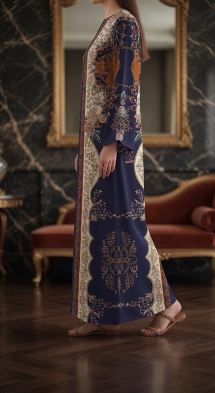 Noor-e-Sapphire Kaftan