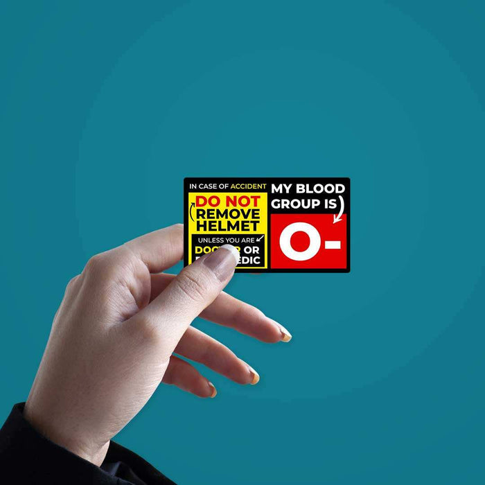 O Negative Sticker - Stickers | STICK IT UP