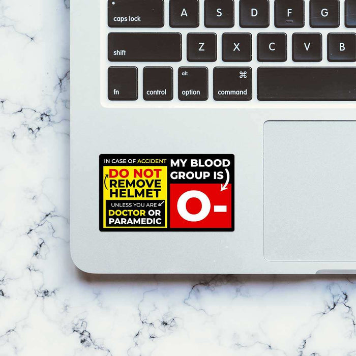 O Negative Sticker - Stickers | STICK IT UP