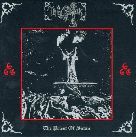 The BLACK- Priest of Satan Silver Marble LP