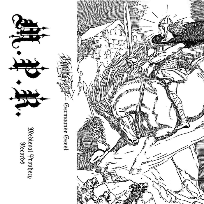 DONARSVOLK - Germaanse geest demo tape MC CASSETTE