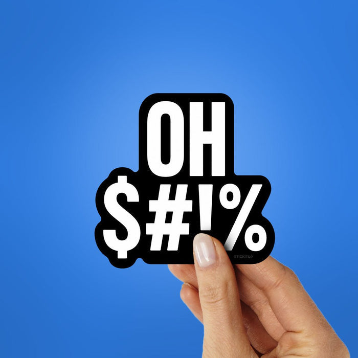 Oh No Sticker - Stickers | STICK IT UP