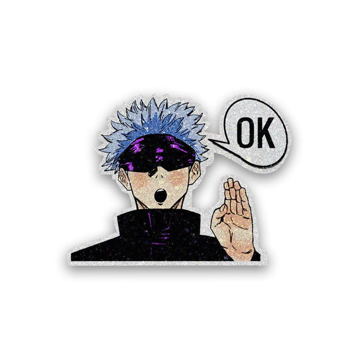 OK Glitter Sticker - Glitter Stickers | STICK IT UP