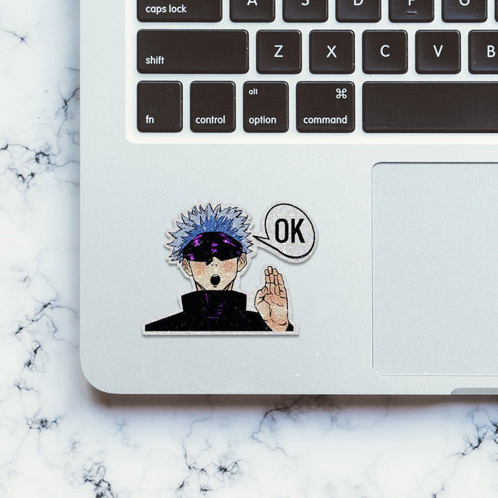 OK Glitter Sticker - Glitter Stickers | STICK IT UP