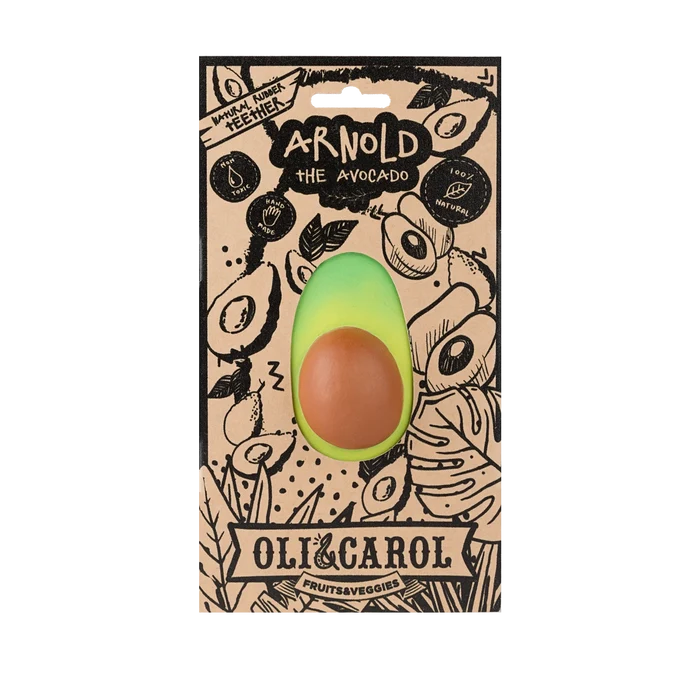 Oli & Carol Arnold Avocado Natural Teether