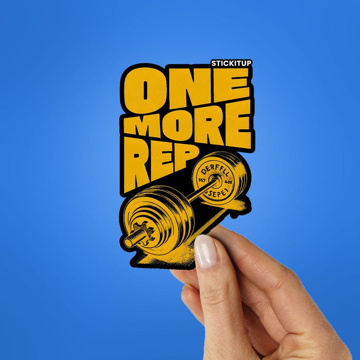 ONE MORE REP Sticker - Stickers | STICK IT UP