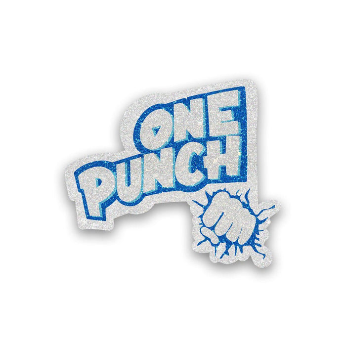 One Punch Glitter Sticker - Glitter Stickers | STICK IT UP