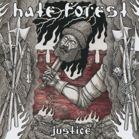 H4te F0rest- Justice LP (red color)