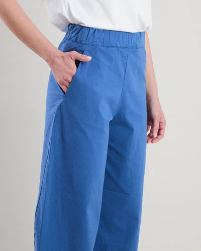 Oversized Picnic Pants - Blue