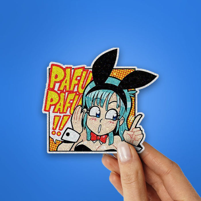 Pafu Pafu Glitter Sticker - Glitter Stickers | STICK IT UP