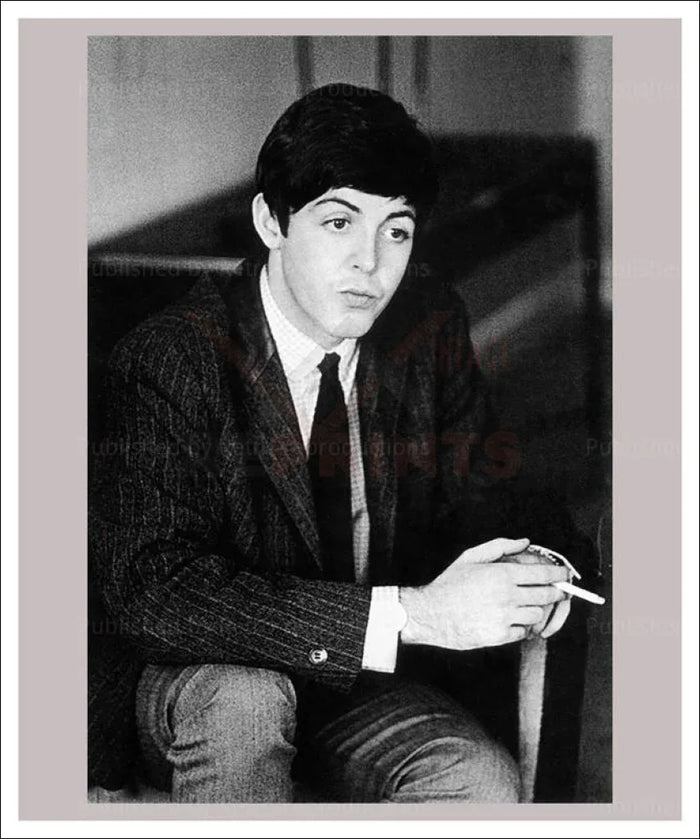 Paul Mc Cartney - Beatles Band - VINTAGEARTREPRINTS.COM