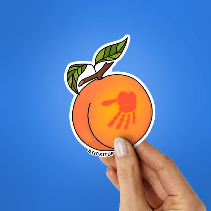 PEACH Sticker - Stickers | STICK IT UP