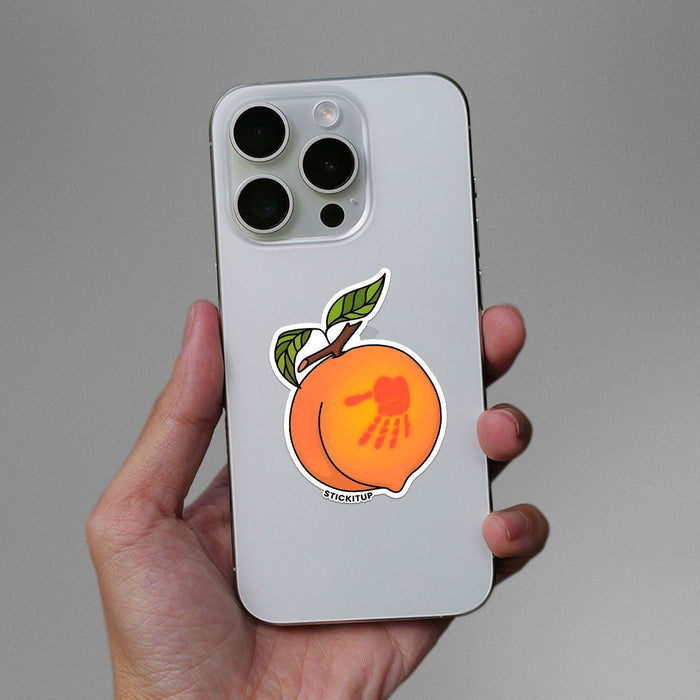 PEACH Sticker - Stickers | STICK IT UP