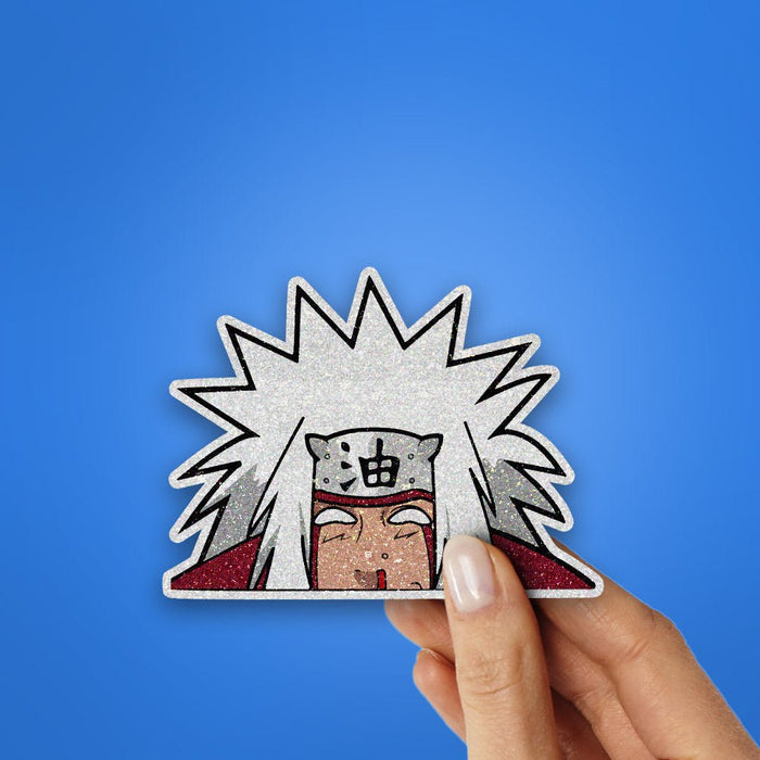 Pervy Sage Glitter Sticker - Glitter Stickers | STICK IT UP