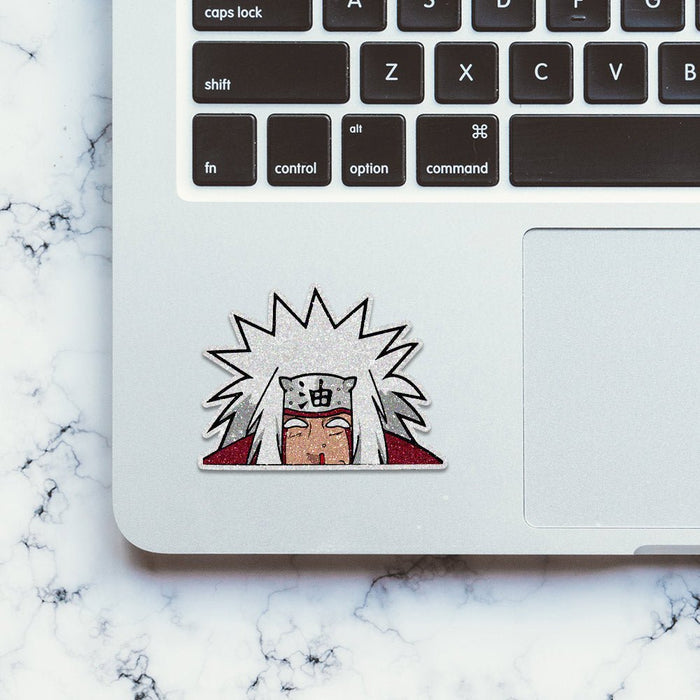 Pervy Sage Glitter Sticker - Glitter Stickers | STICK IT UP