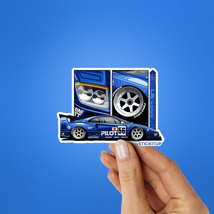 PILOT 56 Sticker - Stickers | STICK IT UP