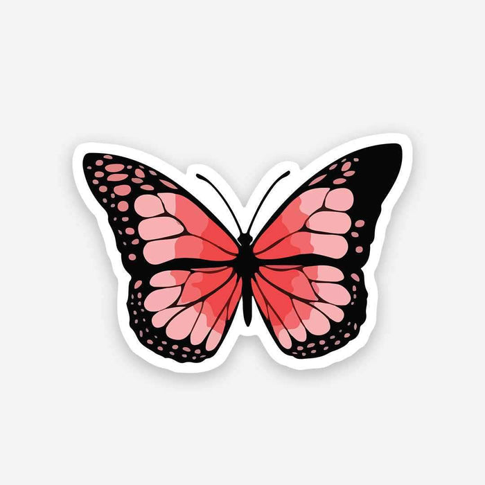 Pink Butterfly sticker - Stickers | STICK IT UP