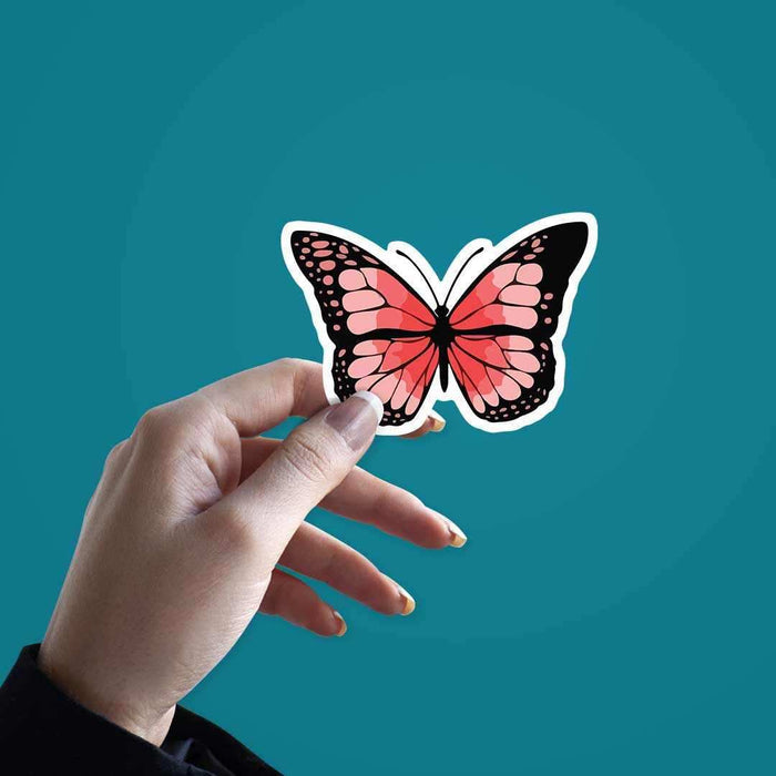 Pink Butterfly sticker - Stickers | STICK IT UP