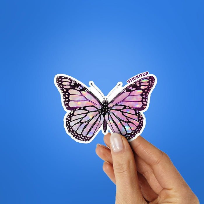 PINK BUTTERFLY Sticker - Stickers | STICK IT UP