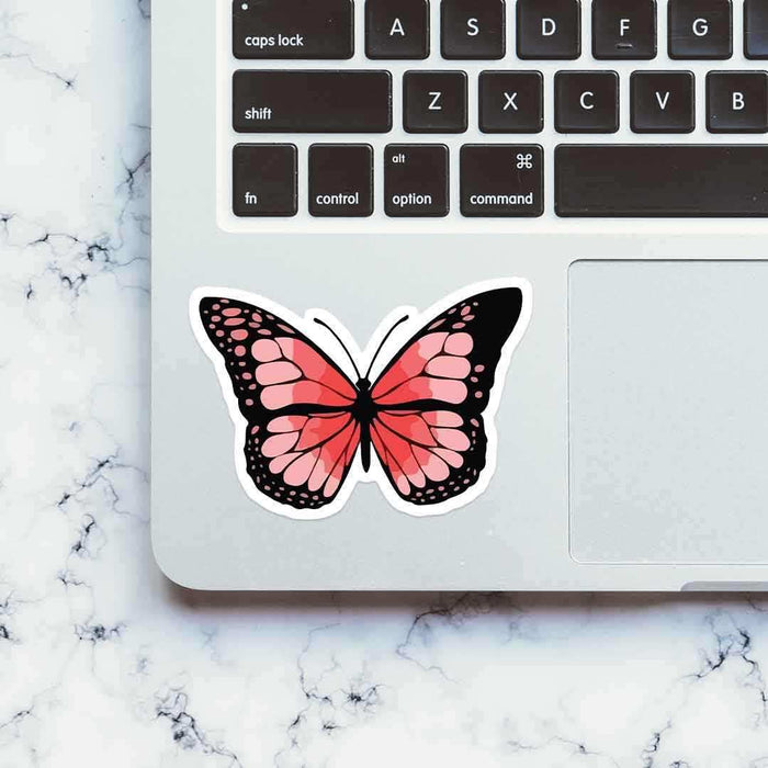 Pink Butterfly sticker - Stickers | STICK IT UP