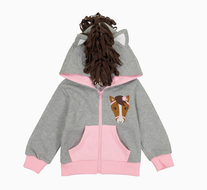 Pink Horse 3D Hoodie