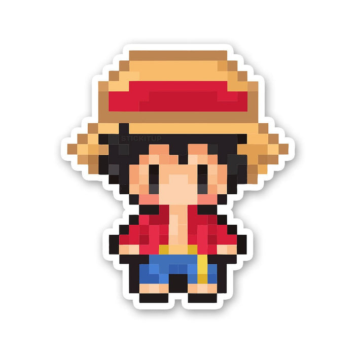 Pixel Art Character Sticker - Stickers | STICK IT UP