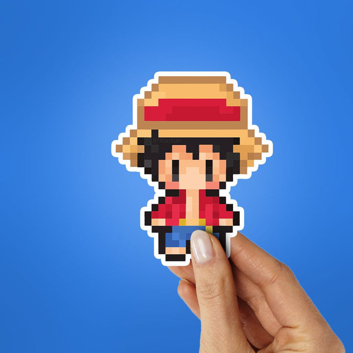 Pixel Art Character Sticker - Stickers | STICK IT UP