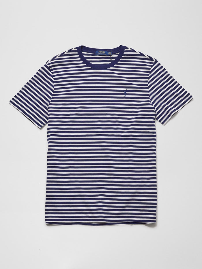Polo Ralph Lauren Navy & White Striped Tee