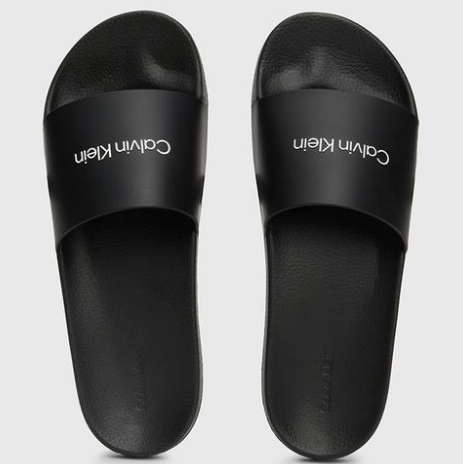 Pool Slide Rubber Black (Calvin Klein)