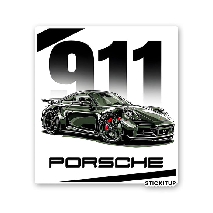 PORSHE 911 Sticker - Stickers | STICK IT UP
