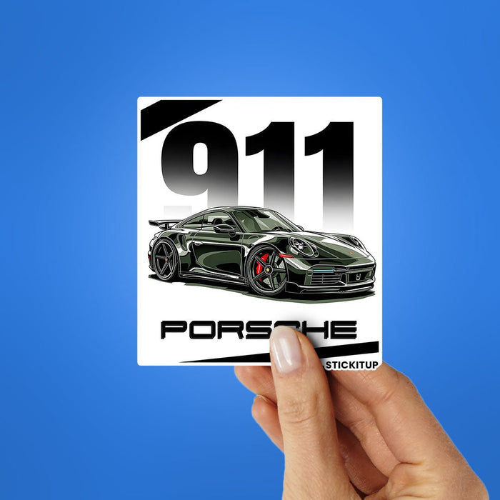 PORSHE 911 Sticker - Stickers | STICK IT UP