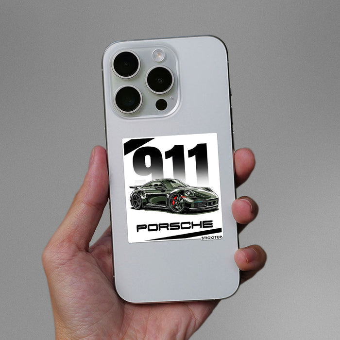PORSHE 911 Sticker - Stickers | STICK IT UP