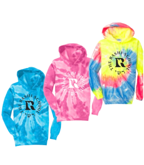 Port & Company Tie-Dye Hoodie (Rashi Circle Big)