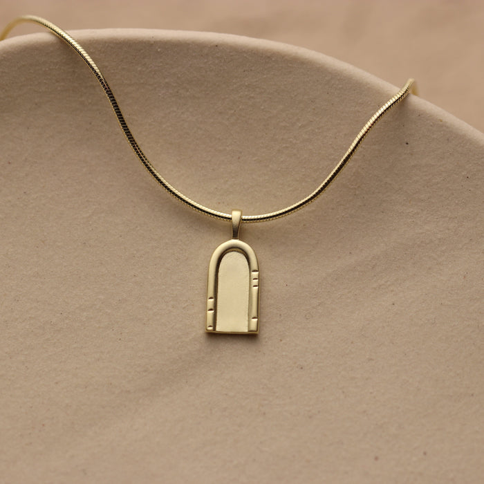 Portal Pathway Arch Necklace - La Lovely Vintage