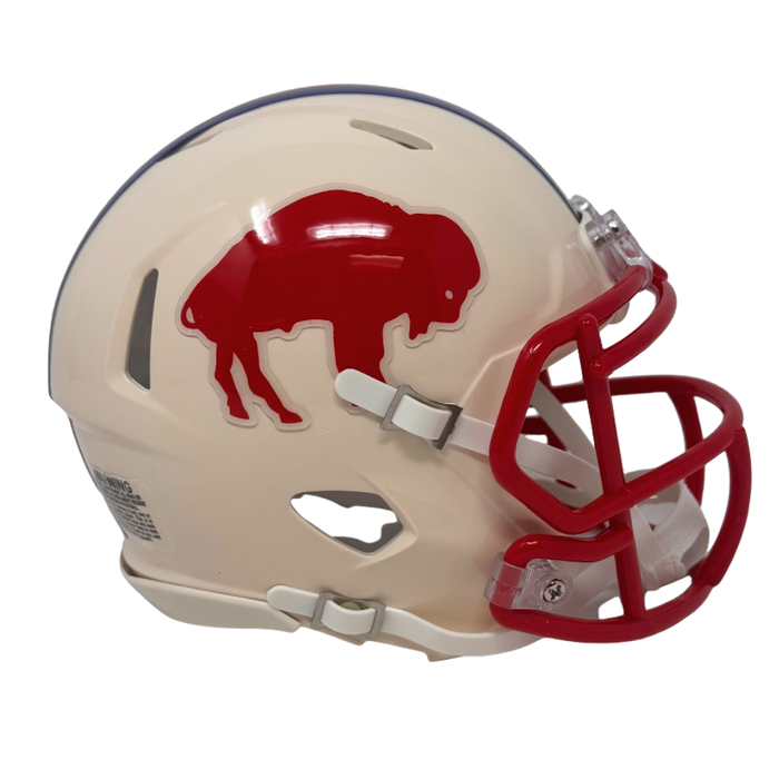 PRE-SALE: Dion Dawkins Signed Buffalo Bills Retro Speed Mini Helmet