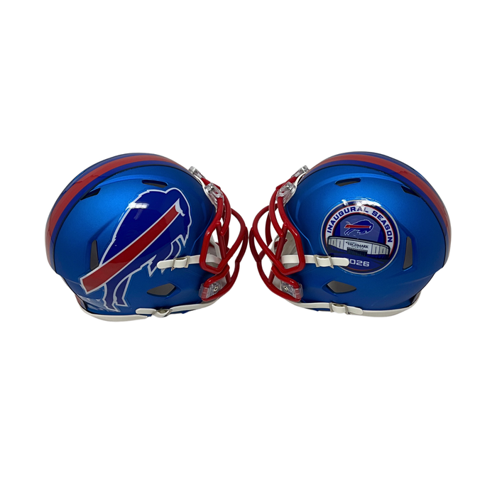 PRE-SALE: Dion Dawkins Signed TSE Exclusive Blue Speed Mini Helmet