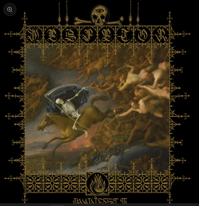 Mesfetor - Manifest II (gold marble ) LP