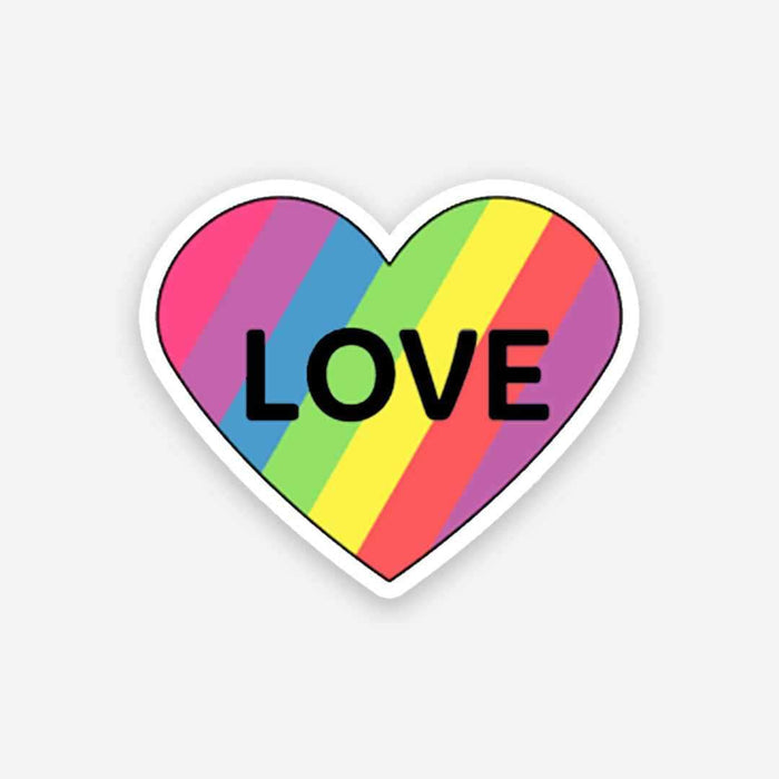 Pride Love sticker - Stickers | STICK IT UP
