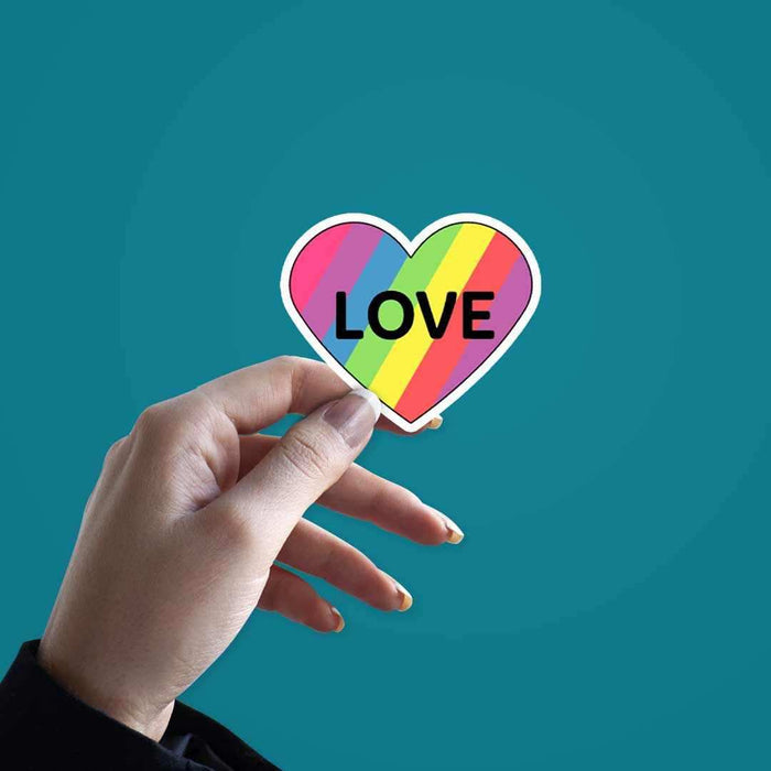 Pride Love sticker - Stickers | STICK IT UP
